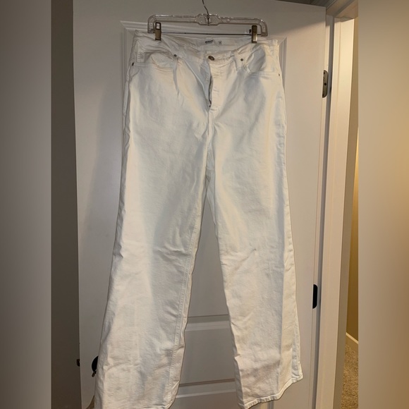 Hudson wide leg white jeans - Picture 1 of 3